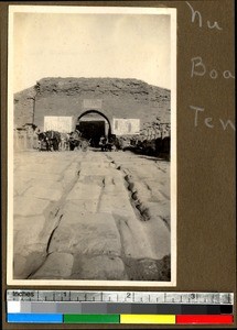 Old stone road, China, ca.1931-1934