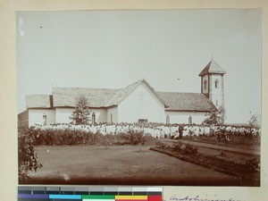 Church for the leprous in Ambohipiantrana, Antsirabe, Madagascar, ca.1900