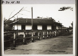 Das Haus, in dem Geschw. Göttin u. Flach interniert waren