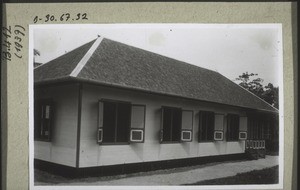 Boarding school in Bandjermasin: The pupils' accomodation, seen from the front