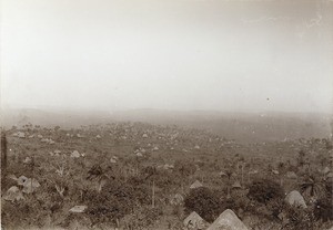 View over Bamum, in Cameroon