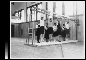 Women students in physical education class, Yenching University, Beijing, China, ca.1931