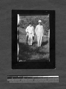 Bishop J. W. Bashford and Dr. Arthur Smith, Beijing, China, ca.1918