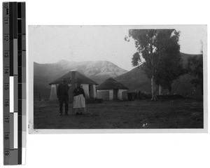 Petrus Mazwi and wife in Elukolweni, South Africa East