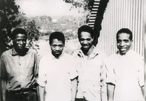 Pupils of the handicrafts centre in Ambositra, Madagascar