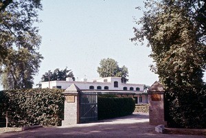 Pakistan, NWFP. Biskop Jens Christensens residens fra 1955. Pakistan Lutherske Kirke, Mardan, Peshawar Stift