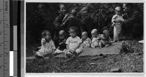 Group of orphans, Yeung Kong, China, ca. 1936