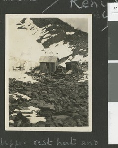 Rest hut, Mount Kenya, Kenya, ca.1930