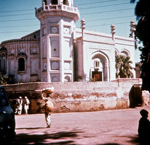 Pakistan, NWFP. All Saints' Church, Peshawar. The church building in local style is also named