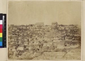 View of Faravohitra, Madagascar, 1872