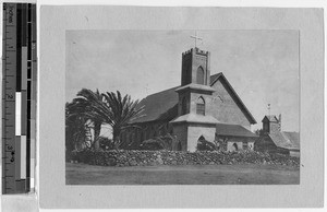 Rear view of new church at Molokai, Hawaii, April 27, 1909