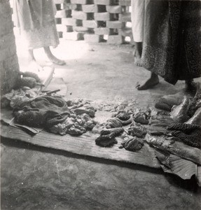 Stall of Bealanana, Ankaiziname, in Madagascar