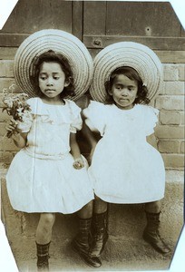 Two malagasy girls, in Madagascar