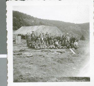 German War Orphans at Summer Camp, Frankfurt, Germany, 1949