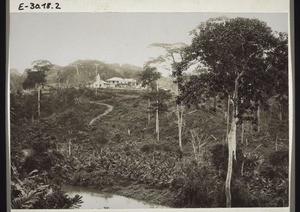 Bombe mission station seen from Mongo