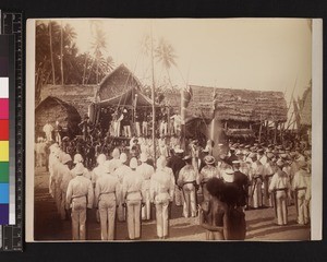 Proclamation of the New Guinea Protectorate, Kerepunu, Papua New Guinea, ca.1884