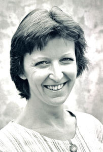 Lissy Hauge Jensen, b. Mathiasen. Nursery teacher, 1980. Married to Martin Ravn Jensen, 1977. 3