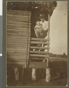 Archibald Clive Irvine and Anthony, Chogoria, Kenya, 1923