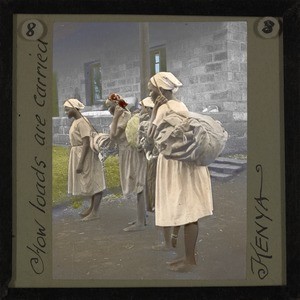 Girls Carrrying Loads, Kenya, ca.1905-ca.1940