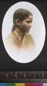 Indian village girl, Andhra Pradesh, India, s.d