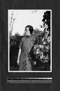 Nettie Ssu-t'u, Yenching University, Beijing, China, ca.1933