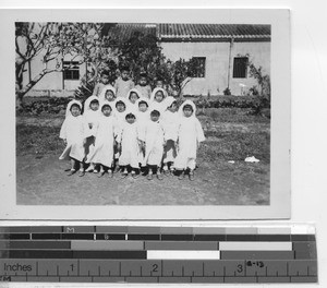 Children's First Communion at Jiangmen, China, 1949