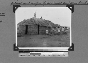 Building of a church, Old Ileya, Tanzania, ca.1927-1939