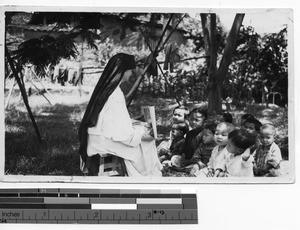 Sr. Mary Colombiere at Luoding, China, 1934