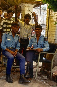 Border guards in the North West Frontier Province, Pakistan