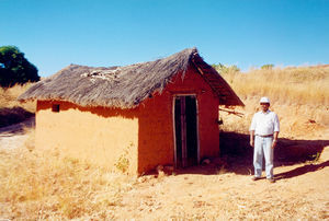 District priest Rolahy at the smallest church in his district