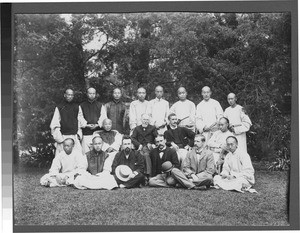 Faculty of St. John's College, Shanghai, China, 1897