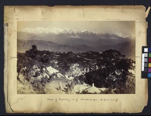 Darjeeling and Kangchenjunga, Darjeeling, India, 1918