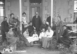 Group of Swiss missionaries, Pretoria, South Africa, ca. 1896-1911