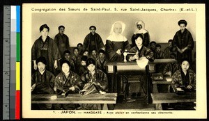 Mission sewing class, Japan, ca.1920-1940