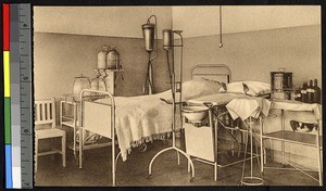 Delivery room at the Hospital for Europeans, Lubumbashi, Congo, ca.1920-1940