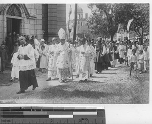 Consecration of Bp. Yeung at Guangzhou, China, 1931