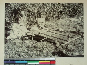 Betsileo women weaving, Betsileo, Madagascar, ca.1896