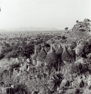 Kirdi village, in the north of Cameroon