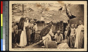 Ministering to the sick, China, ca.1920-1949