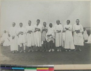 Ambohipiantrana, a home for the leprous patients, Antsirabe, Madagascar, ca.1916