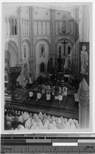 Ordination at Urakami Church, Nagasaki, Japan, July 1, 1928