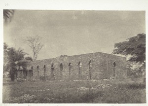 Church in Abetifi during building