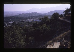 mountains, village