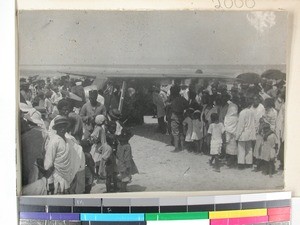 First plane to land in Morondava, Madagascar, 1935(?)