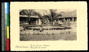 Garden at the convent, Congo, ca.1920-1940