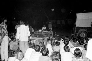 Bangladesh Lutheran Church/BLC, 1989. Church leaders assembled for a communication seminar. Her