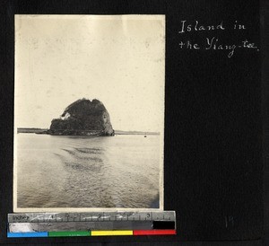 Island in the Yangtze River, Zhejiang, China, ca. 1885