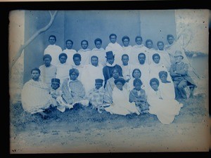 A catechist seminar, Fihasinana(?), Madagascar, ca.1890