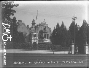 House of the British general, Pretoria, South Africa, ca. 1896-1911