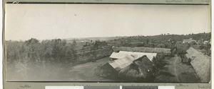 Panorama of the Chogoria mission, Chogoria, Kenya, ca.1924